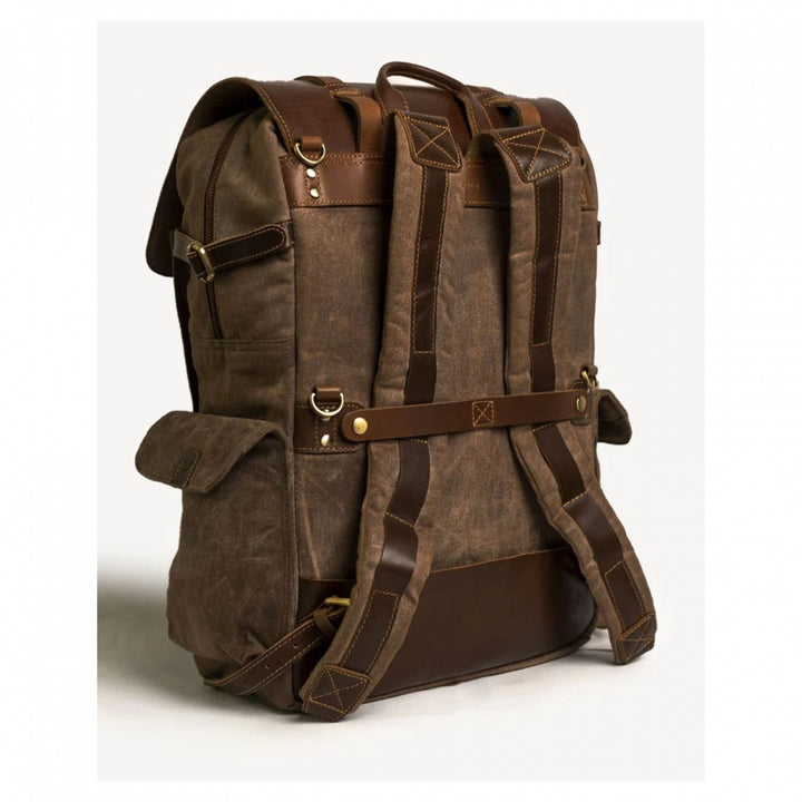 Trip Machine Rambler Backpack - Cognac