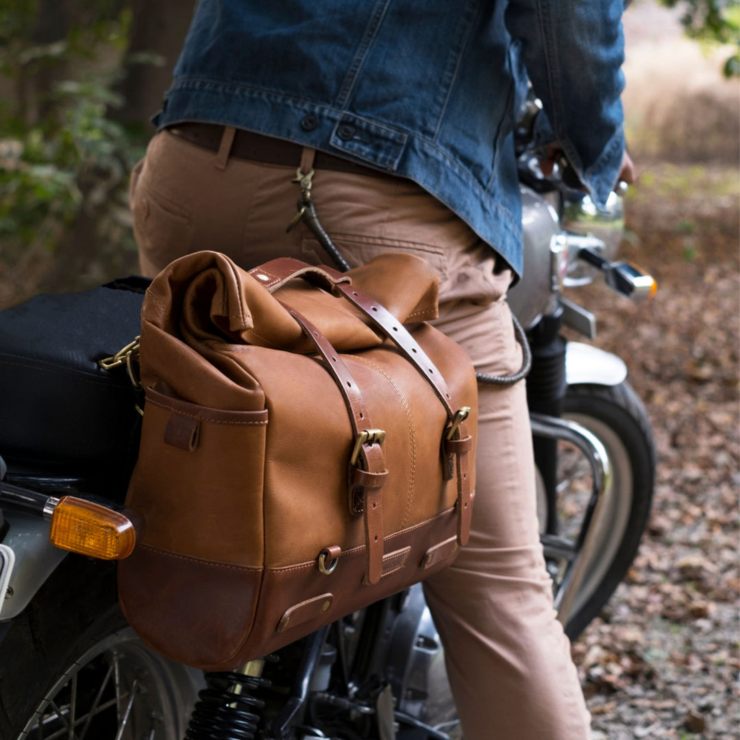 Trip Machine Outlaw Saddlebag Vintage Tan