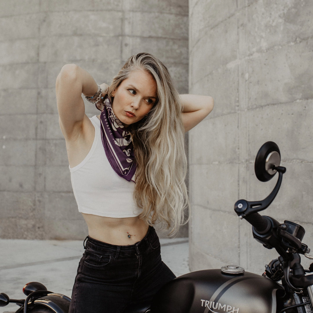 Wildust Moto Therapy Bandana Lila