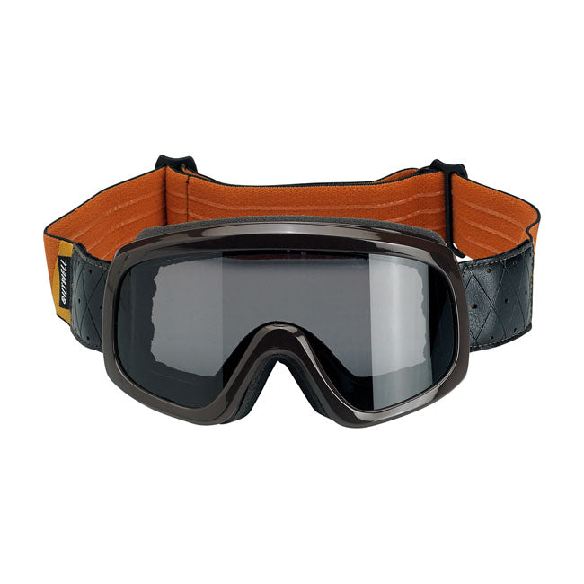 Biltwell Overland 2.0 Tri-Stripe Goggle Brown