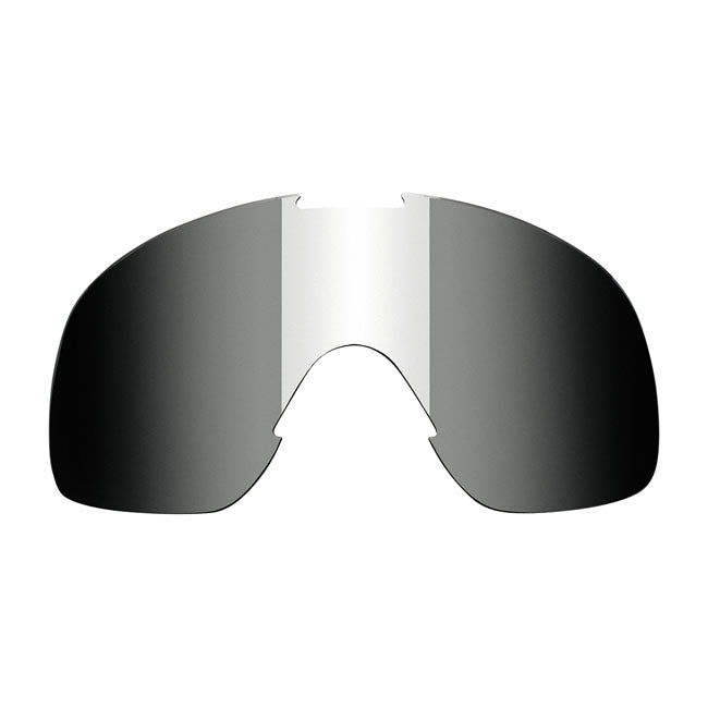 Biltwell Overland Goggle Lens Chrome Mirror Smoke