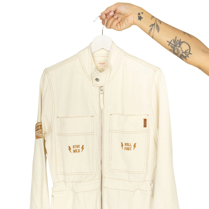 Wildust Jumpsuit Aviator - Ivory