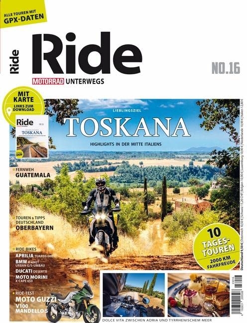 RIDE - Motorrad unterwegs, No. 16: Toskana