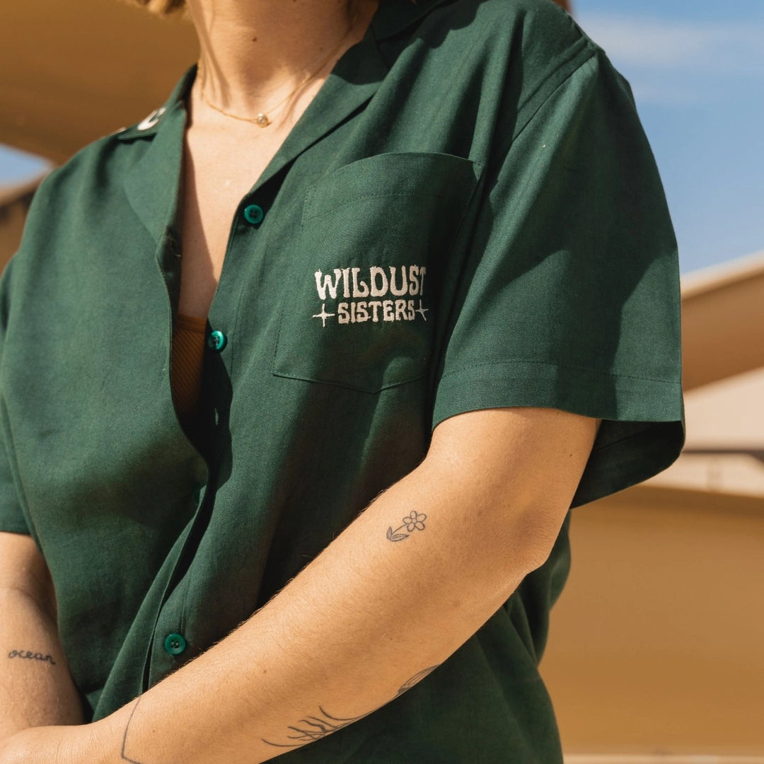 Wildust Service Shirt - Swallow Green