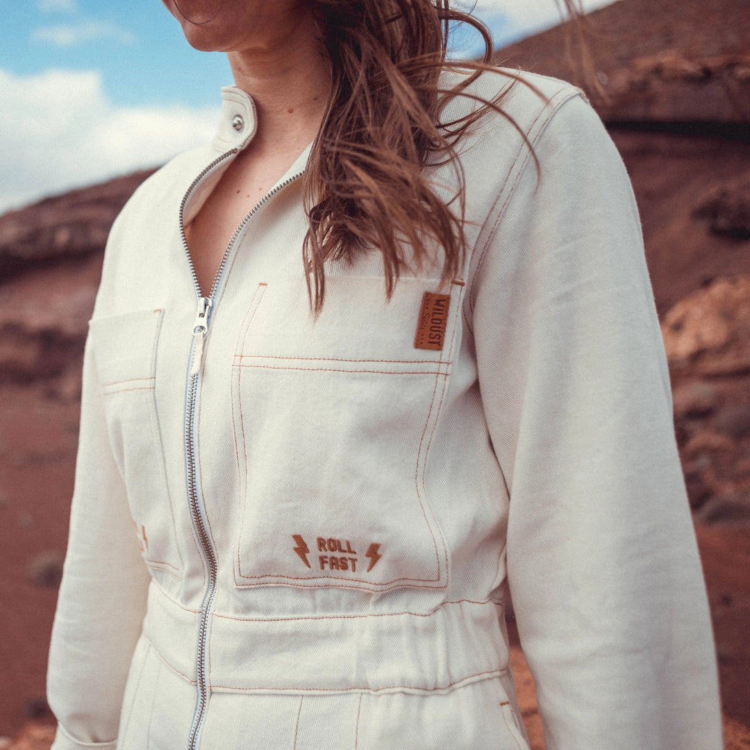 Wildust Jumpsuit Aviator - Ivory