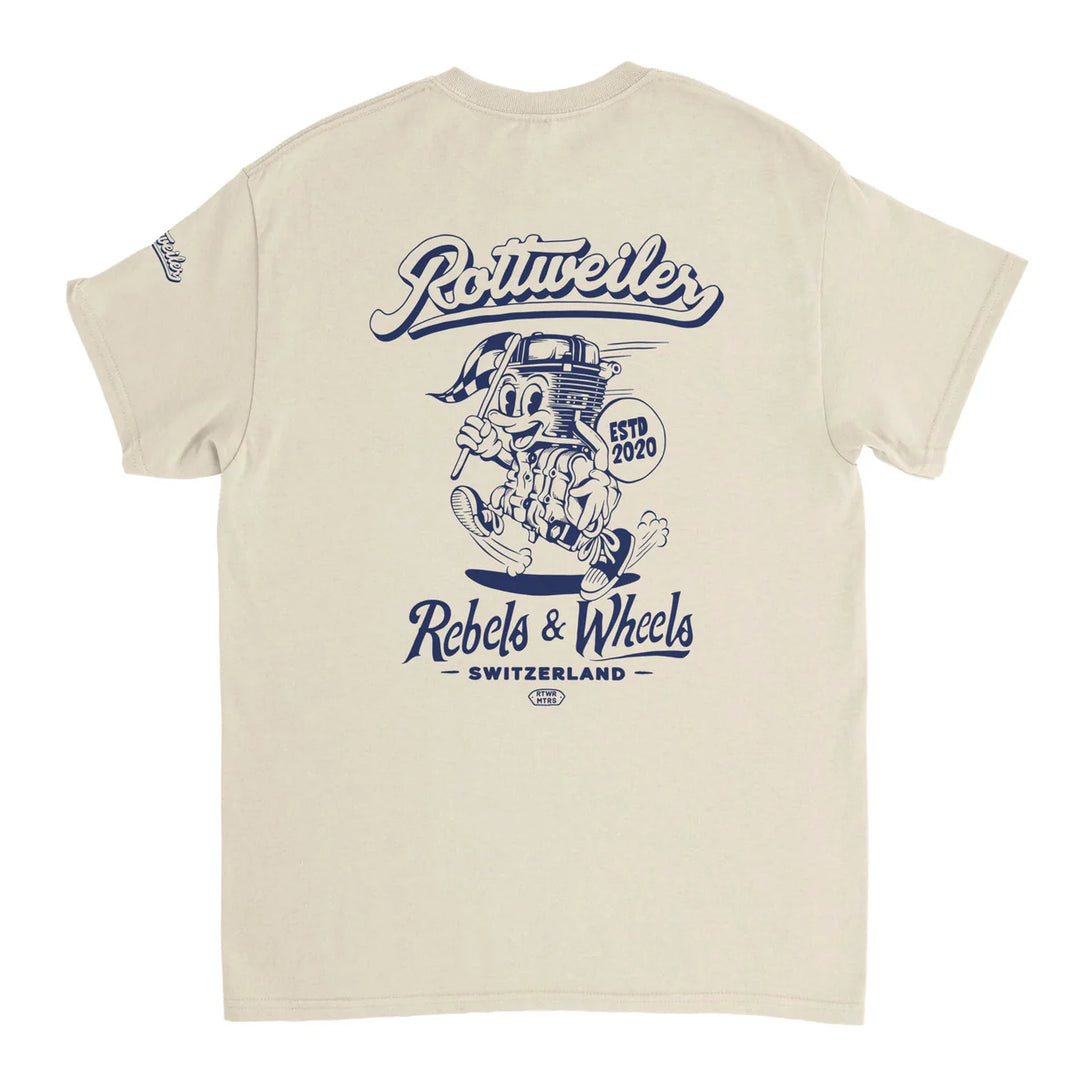 RTWR MTRS Rebels and Wheels Oversized T-Shirt