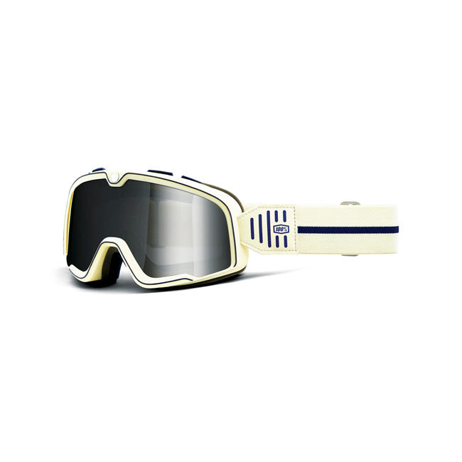 100% Barstow Goggle Arno Mirror Silver Flash Lens