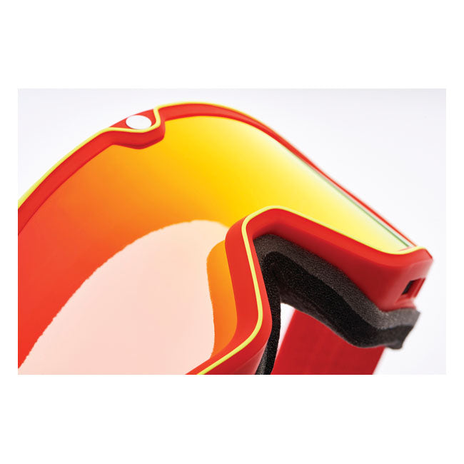 100% Barstow Goggle Death Spray - Mirror Red Lens