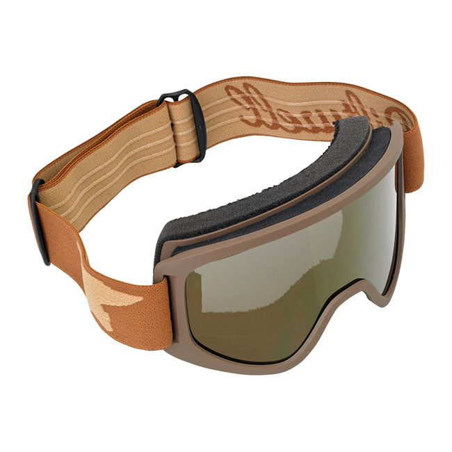 Biltwell Moto 2.0 Goggles Lens Gold Mirror