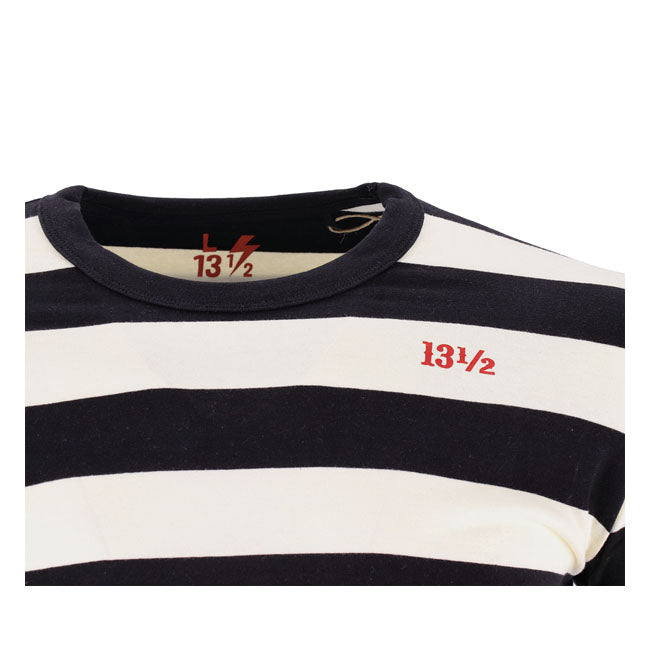13 1/2 Behind Bars Long Sleeve Schwarz/Weiss