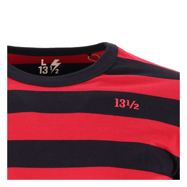 13 1/2 Behind Bars Longsleeve Rot/Schwarz