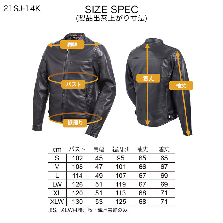 Degner KAZAN Lederjacke – Ryusui Yukiwa