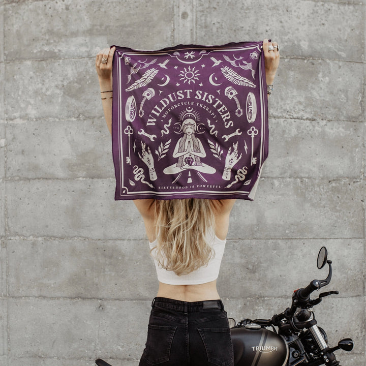 Wildust Moto Therapy Bandana Lila