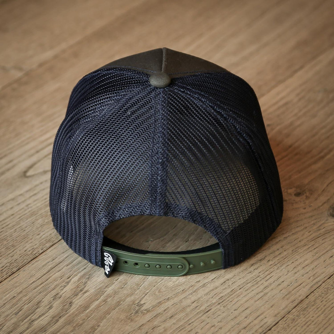 Wheels & Waves Trucker Cap Firebird Patched