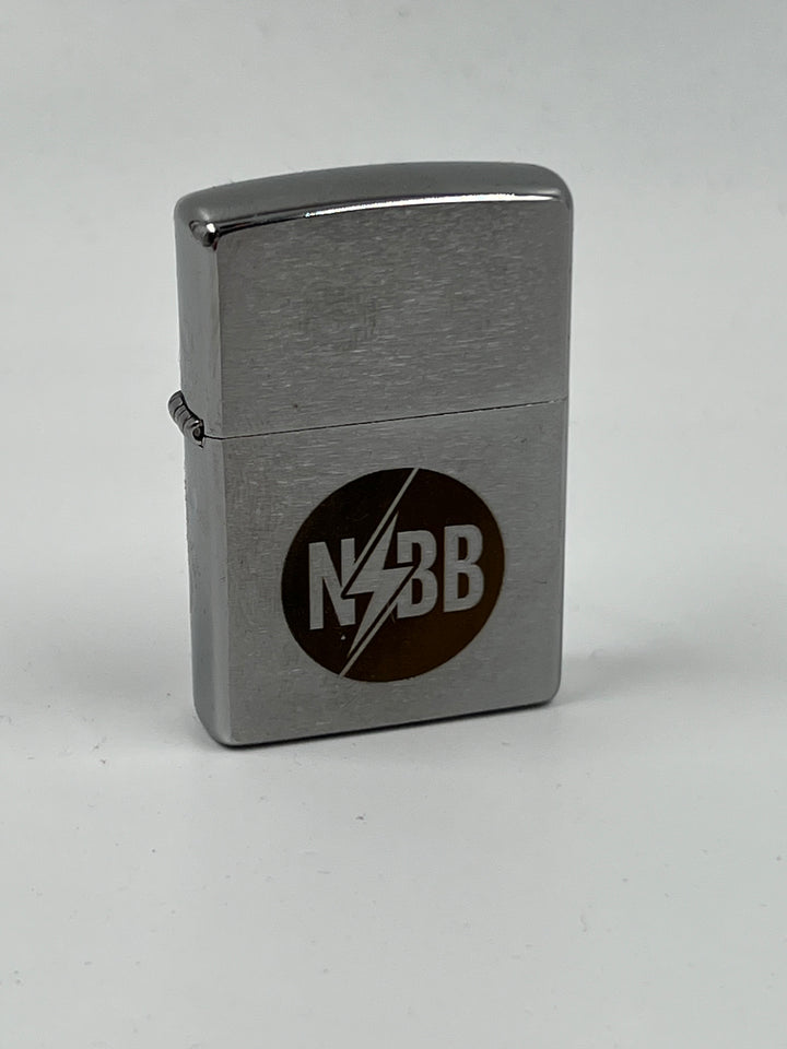 No Broken Bones Zippo Chrome Brushed