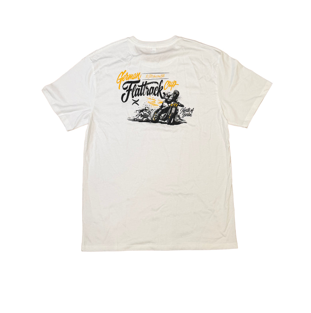 North of Berlin German Flattrack Cup T-Shirt – Rückenmotiv