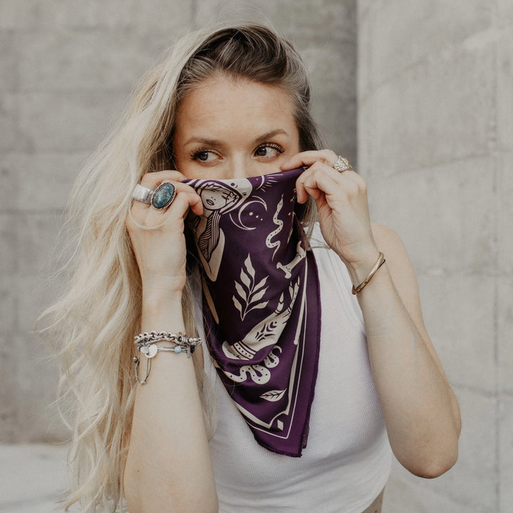 Wildust Moto Therapy Bandana Lila