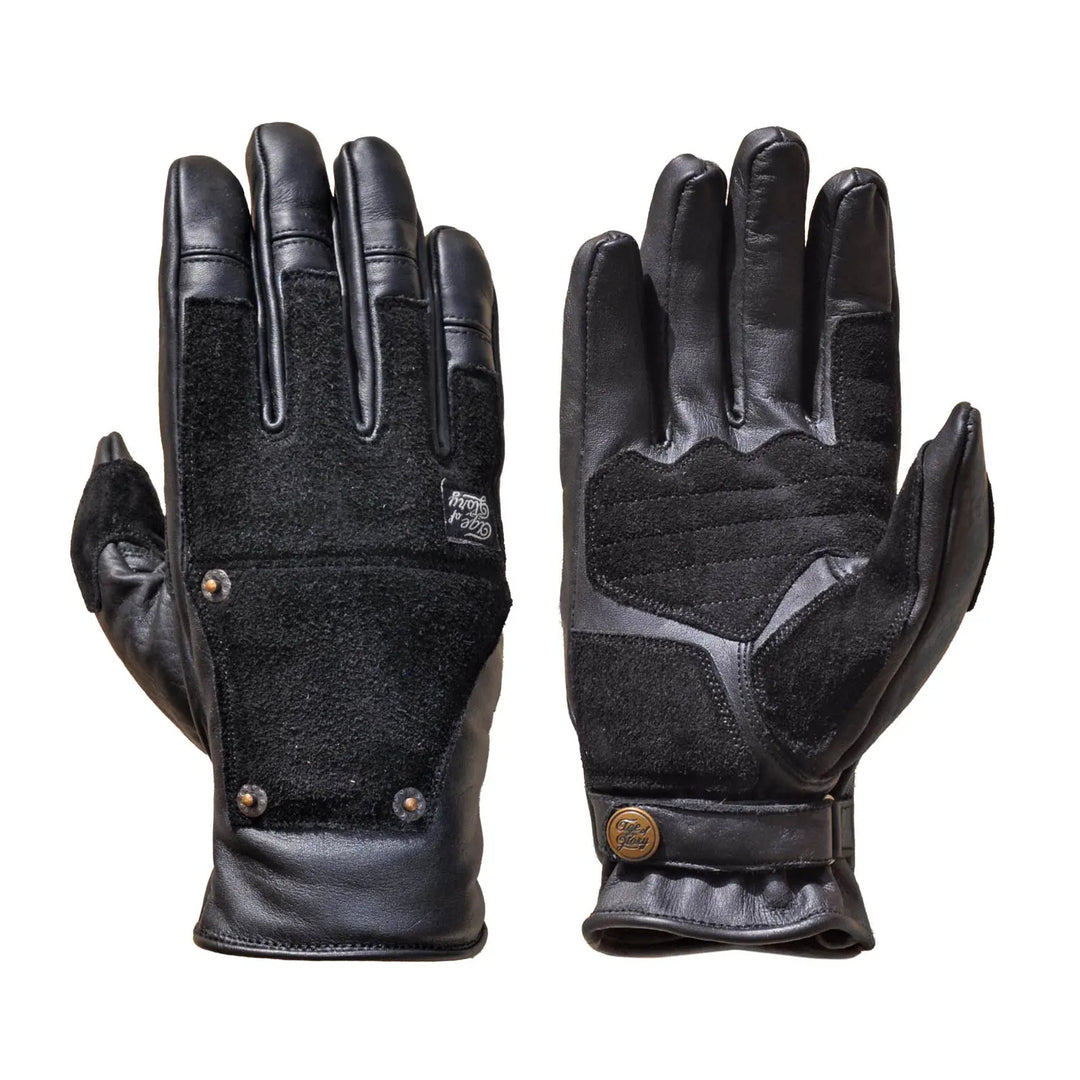 Age of Glory Crafter Leather Gloves CE Schwarz