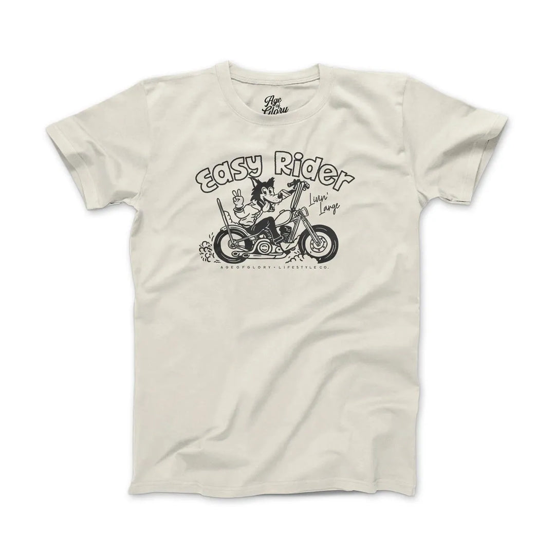 Age of Glory Easy Rider Tee Off-white