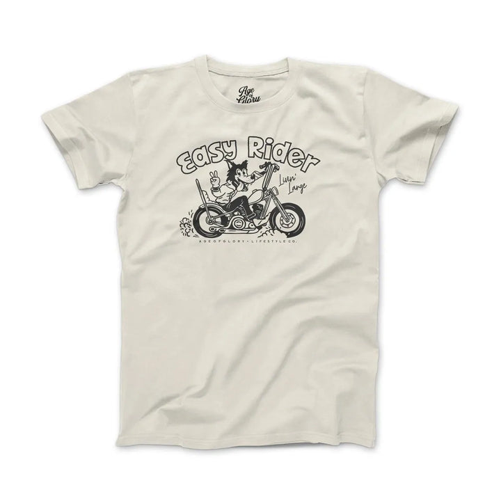 Age of Glory Easy Rider Tee Off-white