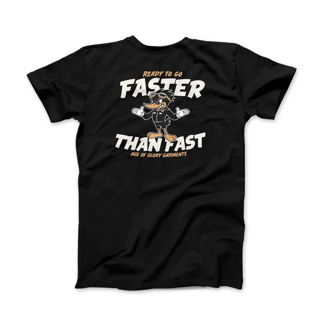 Age of Glory Faster Tee Washed Black