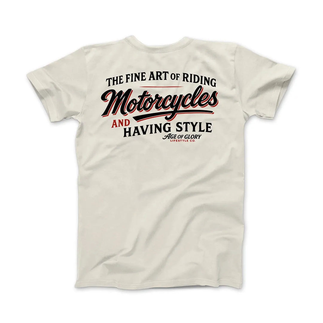 Age of Glory Fine Art Tee Off-white