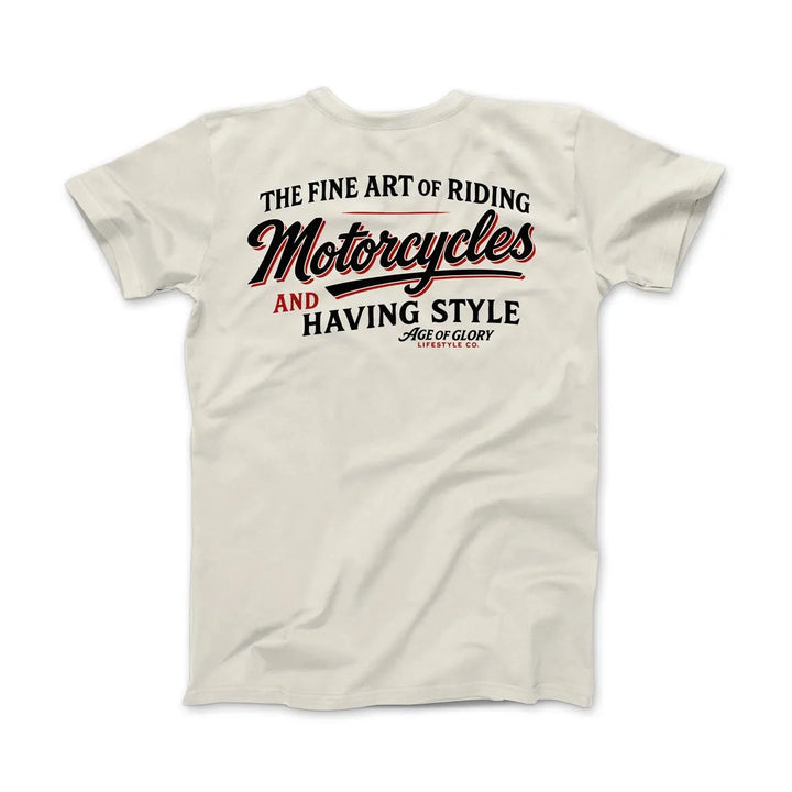 Age of Glory Fine Art Tee Off-white