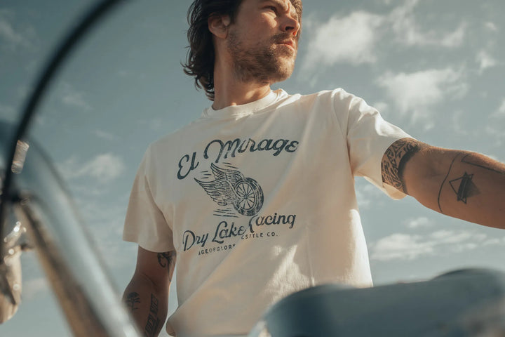 Age of Glory El Mirage Tee Off-white