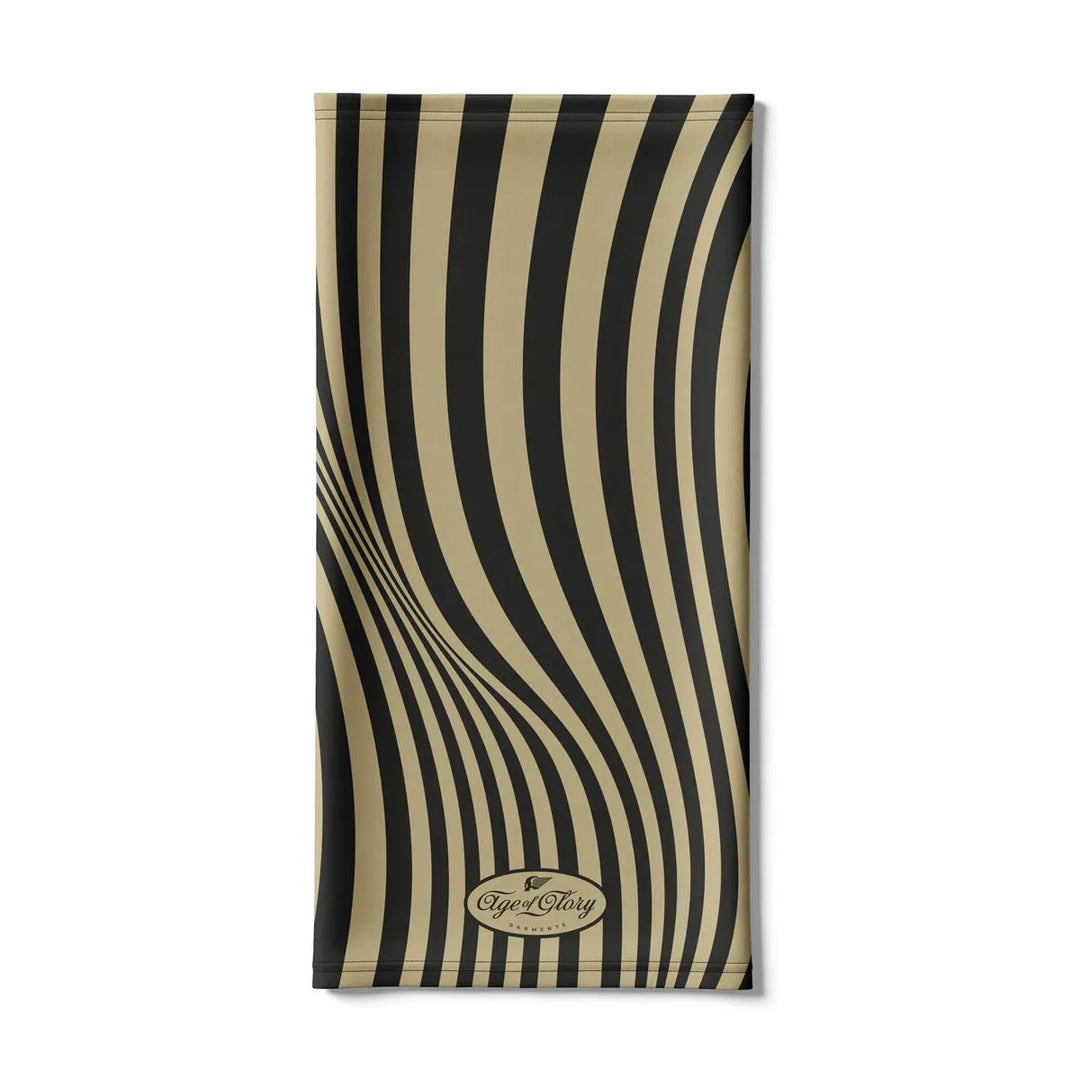 Age of Glory Striped Flag Neck Tube – Black / Gold