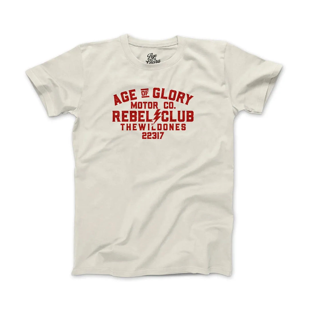 Age of Glory The Wild Ones Tee Off-white