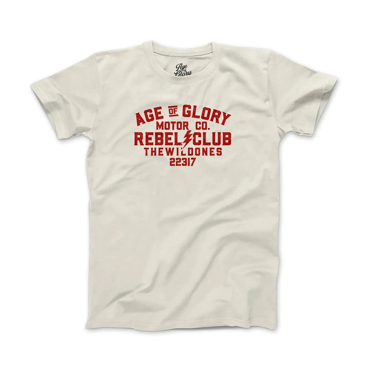 Age of Glory The Wild Ones Tee Off-white