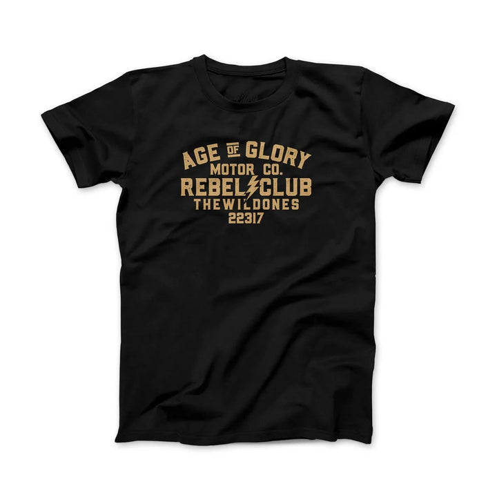 Age of Glory The Wild Ones Tee Washed Black