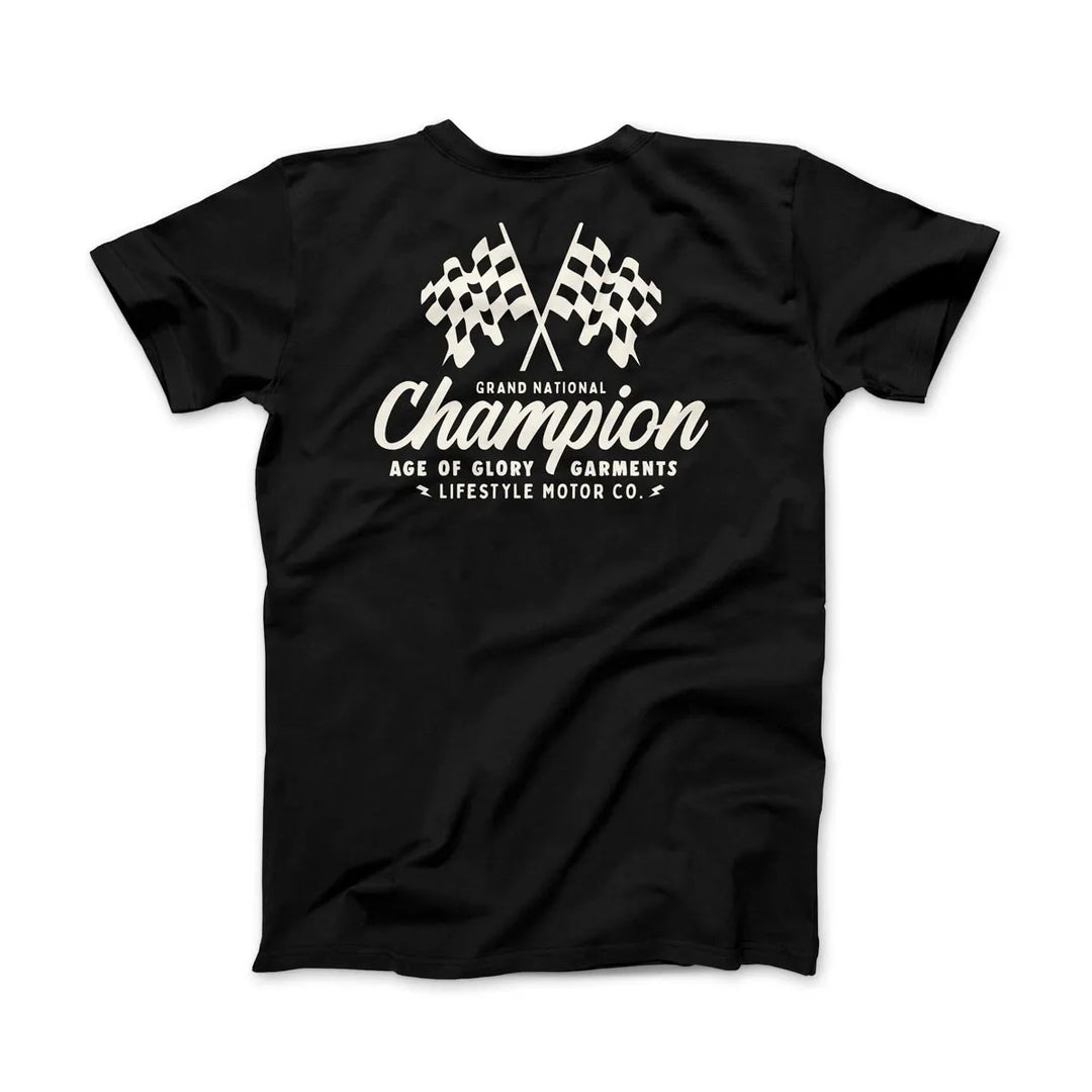 Age of Glory Victory Tee Washed Black