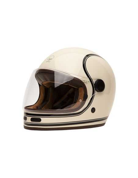 MÂRKÖ Full Moon 2 Integralhelm Beige/Schwarz