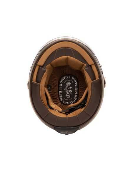 MÂRKÖ Full Moon 2 Integralhelm Beige/Schwarz