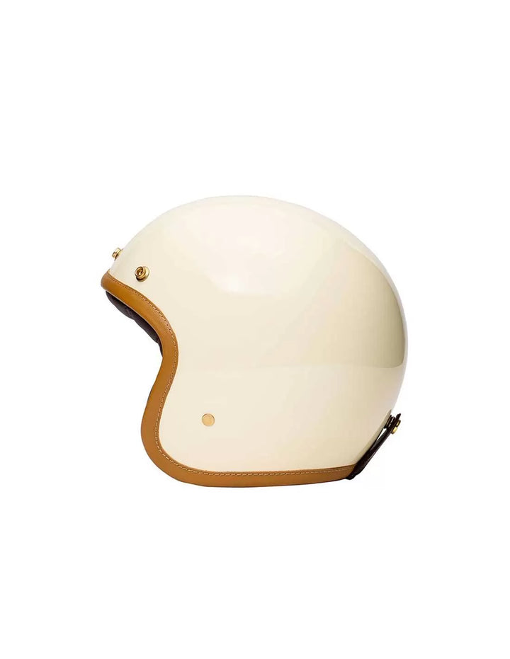 MÂRKÖ The Classic Motorrad Jethelm Creme