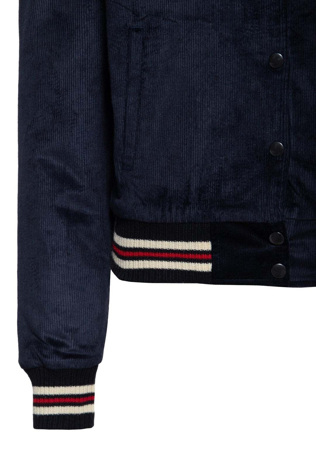 Damen Collegejacke Cheerleading Team Dunkelblau – Ansicht 5