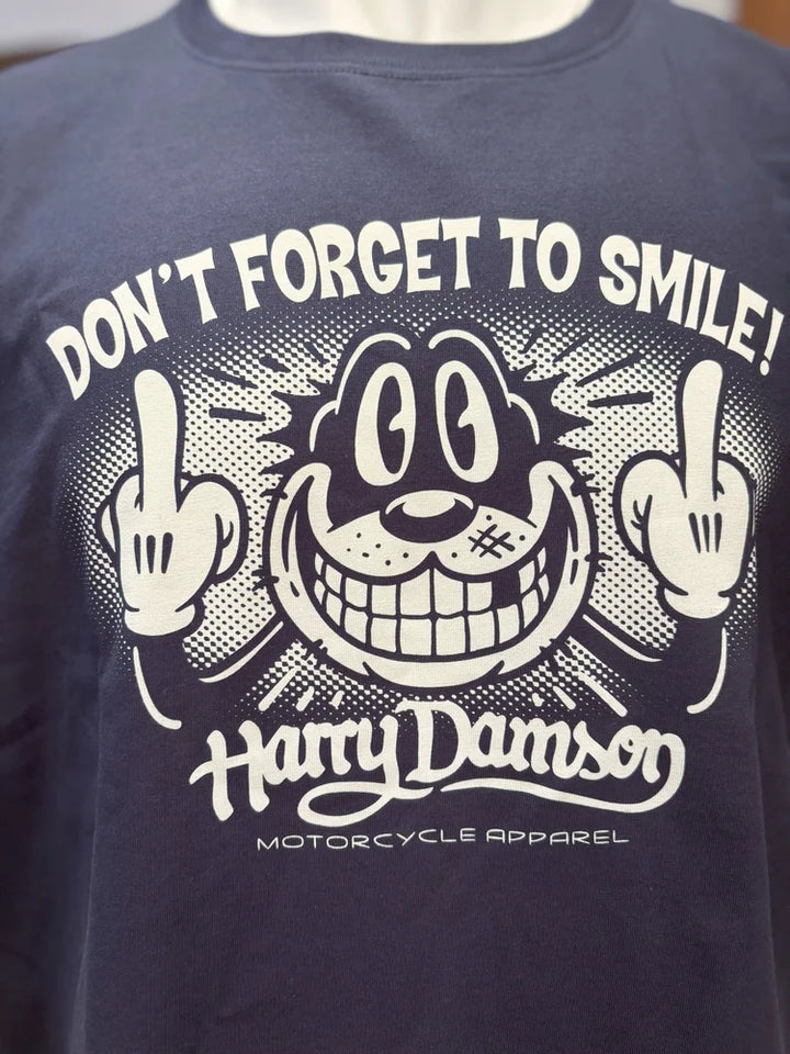 Harry Damson Don`t Forget to Smile T-Shirt