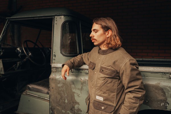 Age of Glory Escape Waxed Cotton Jacket Army Green – Ansicht 5