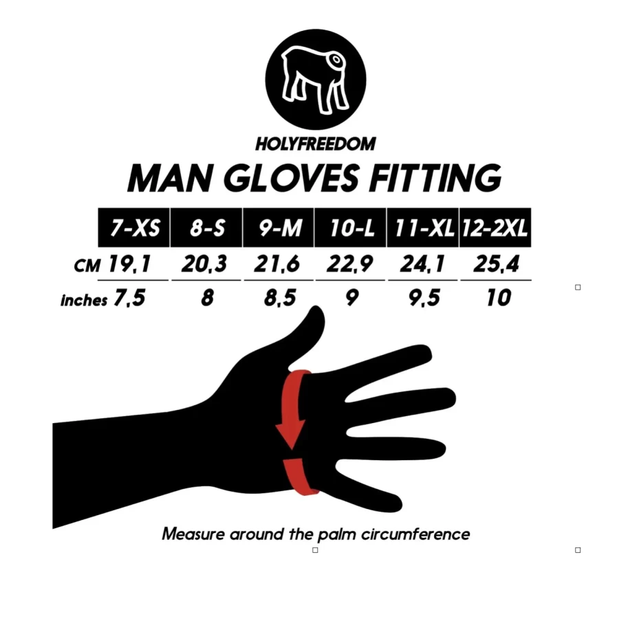 Holyfreedom Garage Gloves Grau