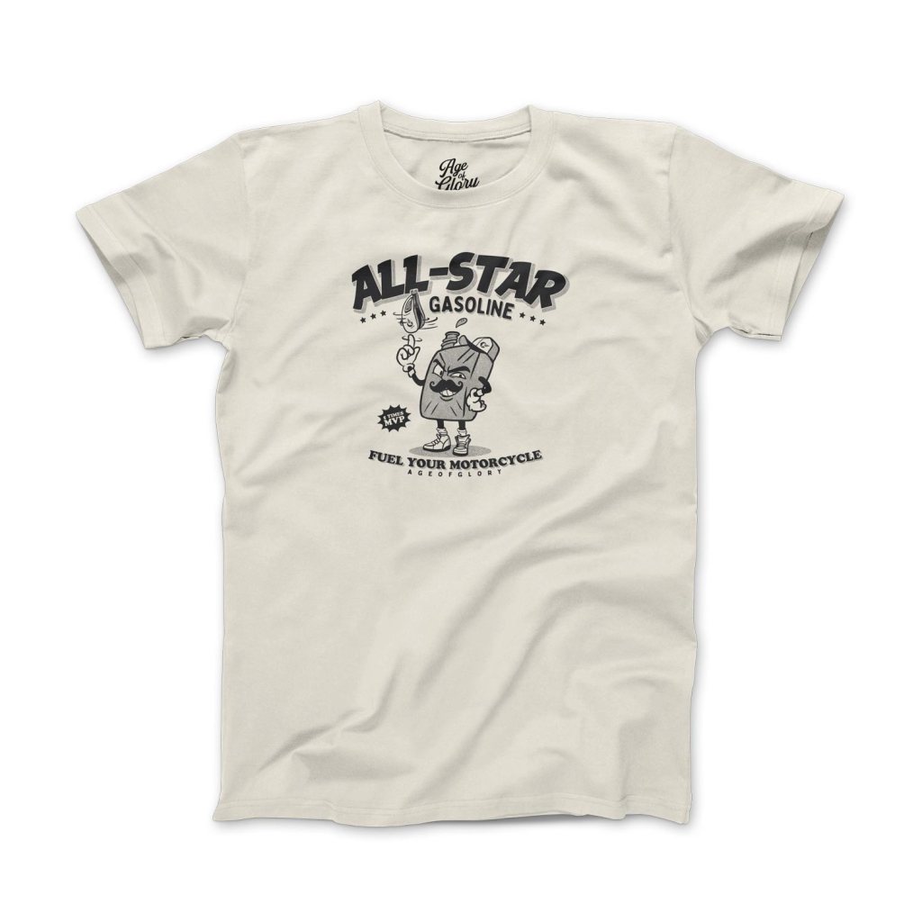 Age of Glory Gasoline Tee Ecru
