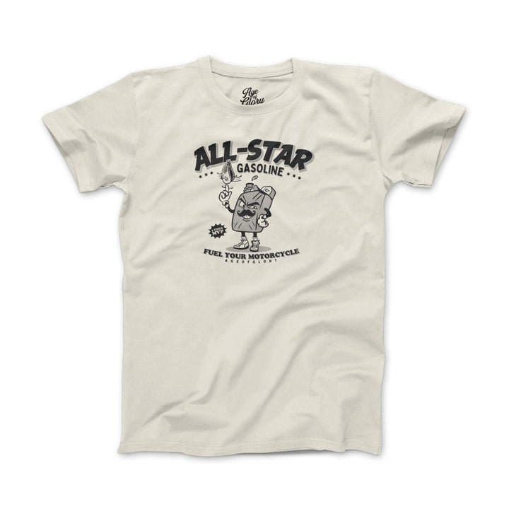 Age of Glory Gasoline Tee Ecru