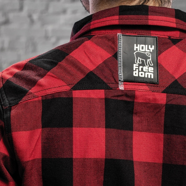 Holyfreedom Jessie James Red Flannel Shirt