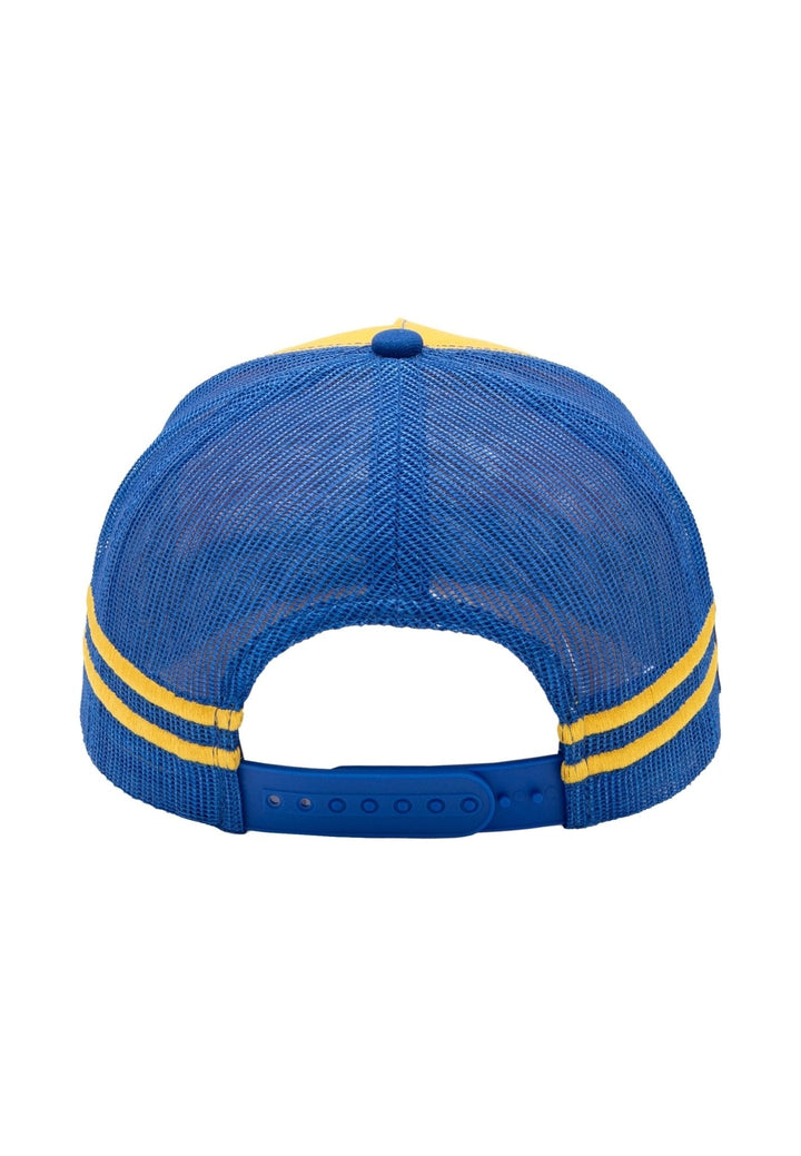 King Kerosin Bakersfield Track Club Trucker Cap Navy/Gelb – Ansicht 16