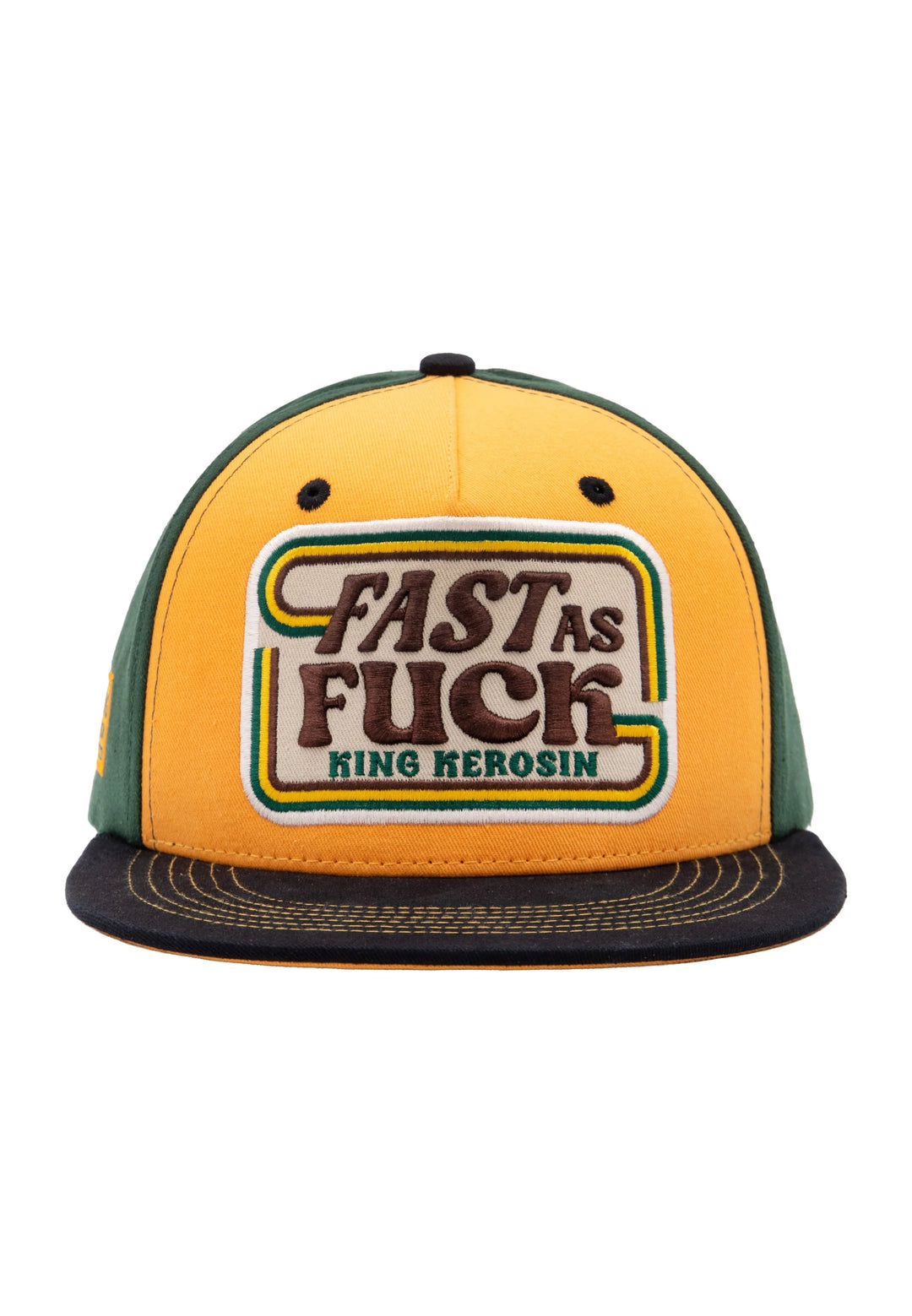 King Kerosin Flatbrim Cap «Fast As Fuck»