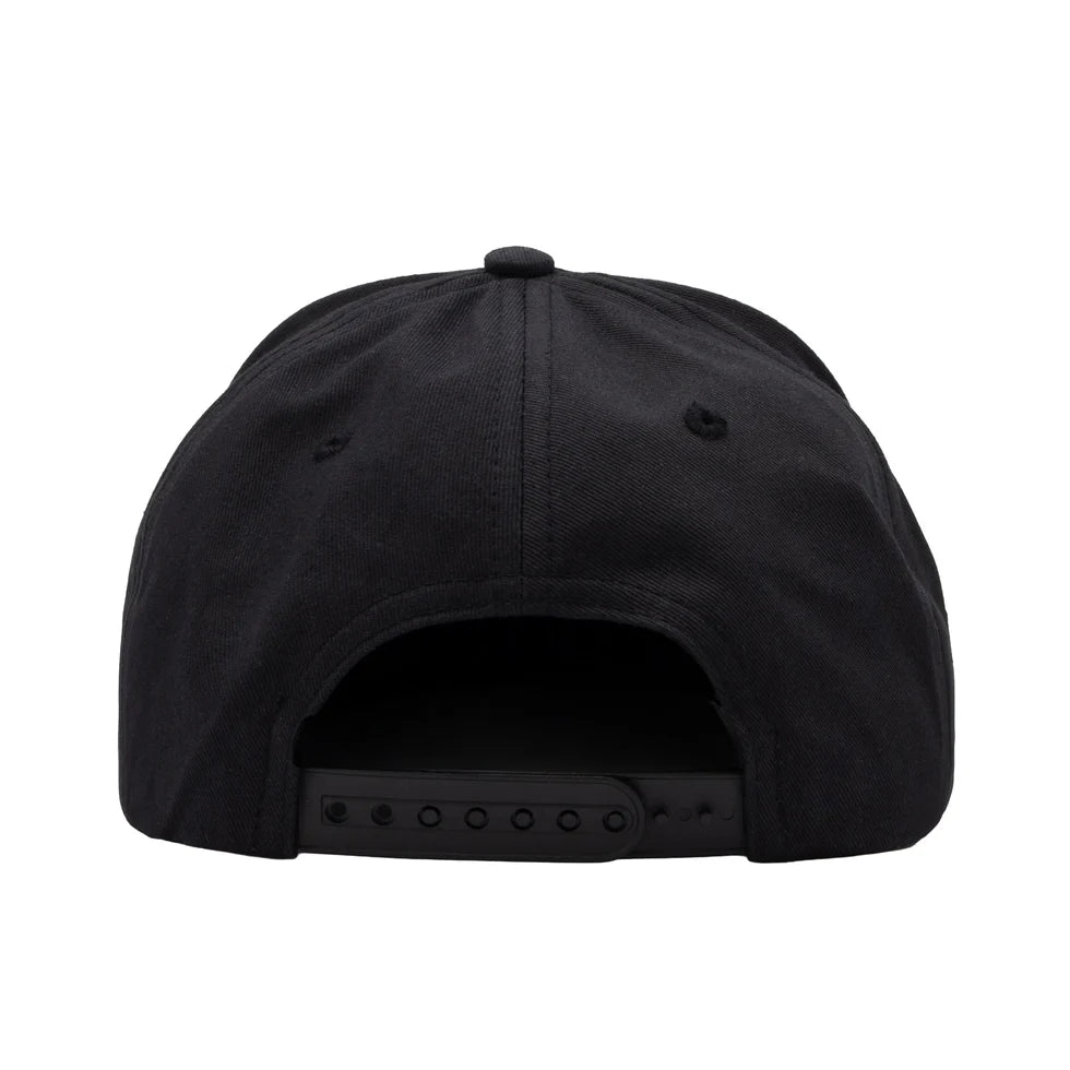 King Kerosin Shovelhead Flat Brim Cap in Schwarz – Ansicht 5