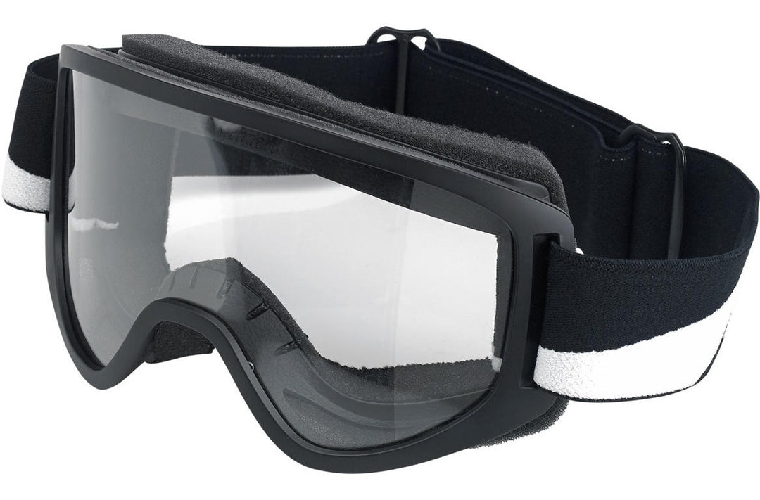 Biltwell Moto 2.0 Bolts Goggles Black