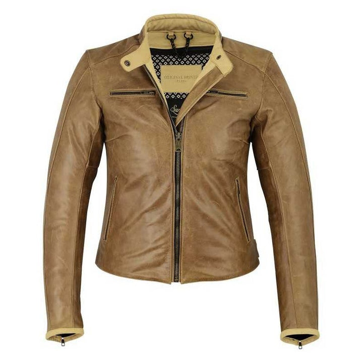 Original Driver Damenlederjacke Le Marion Cognac