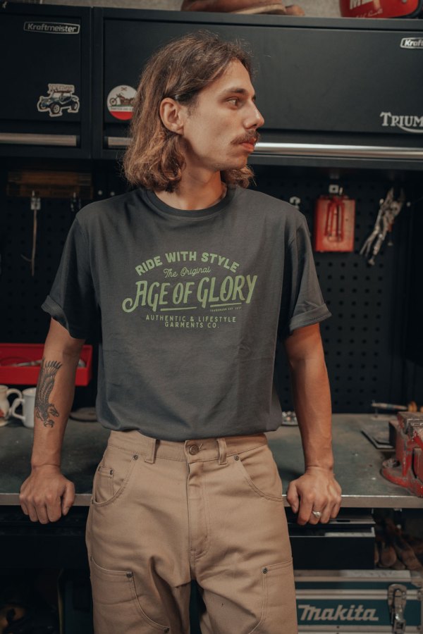 Age of Glory Original Tee Washed Black – Ansicht 2