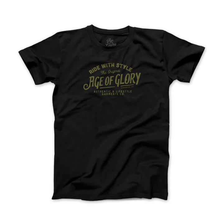 Age of Glory Original Tee Washed Black